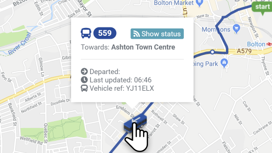 54b bus tracker